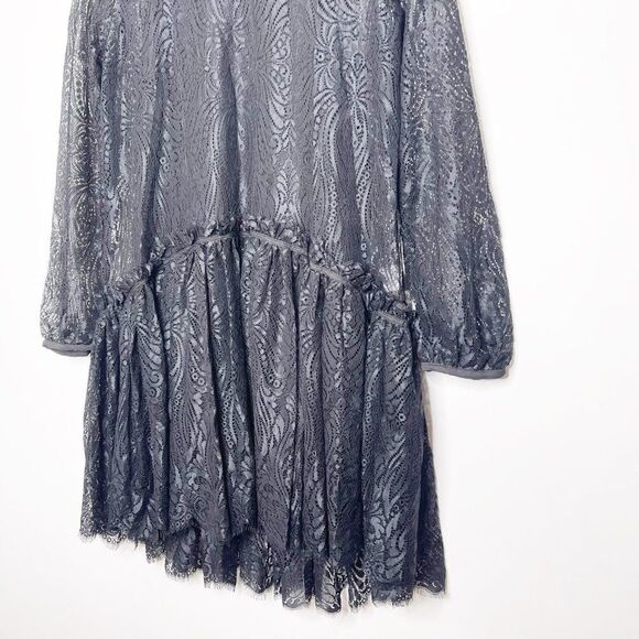 JOHNNY WAS Rai Lace Black Dress  - Picture 5 of 13